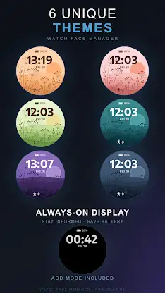Amber Meadow Watch Face screenshot 2