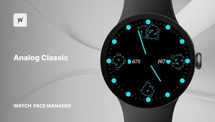 Analog Classic Watch Face screenshot 1