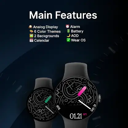Analog Watch Face screenshot 2