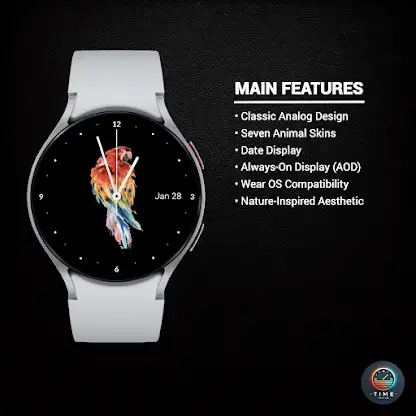 Animal Kingdom Watch Face screenshot 2