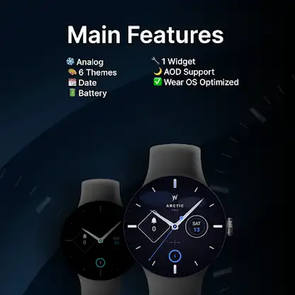 Arctic Pro Watch Face screenshot 2