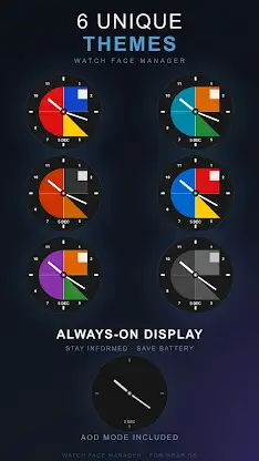 Bauhaus Geo Watch Face screenshot 3