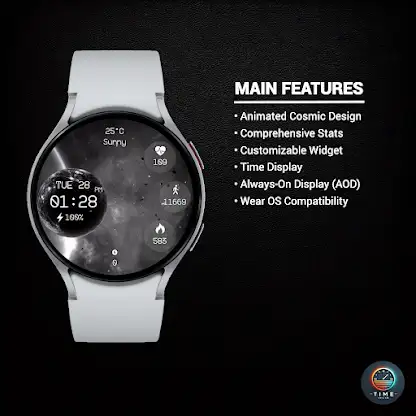 Black Void Watch Face screenshot 2