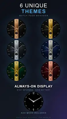 Bronze Meridian Watch Face screenshot 2