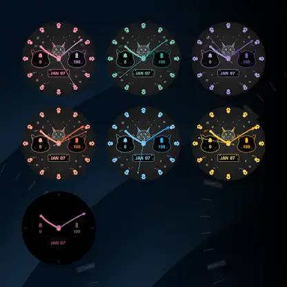 Cat Paws - watch face screenshot 3