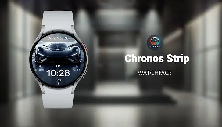 Chronos Strip Watch Face screenshot 1