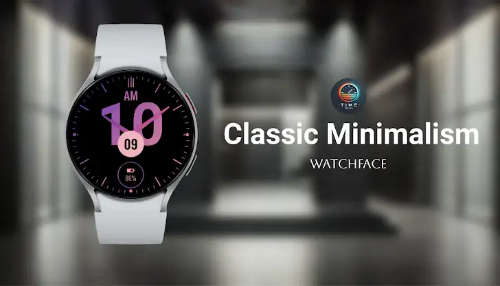 Classic Minimalism Watch Face screenshot 1