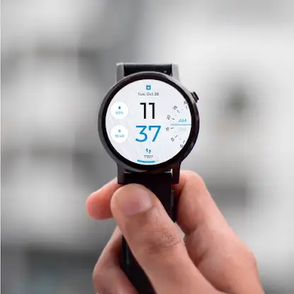Classic Shapes Watch Face screenshot 4