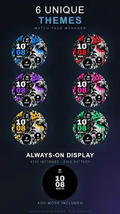 Cobalt Sovereign Watch Face screenshot 2