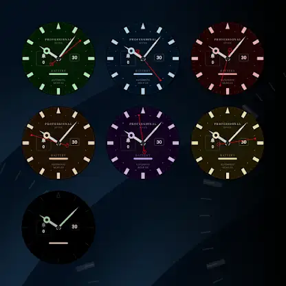 Diver Professional Watch Face screenshot 3