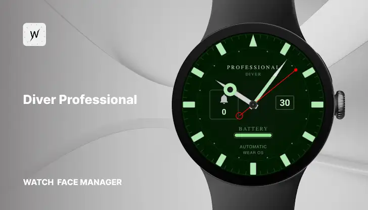 Diver Professional Watch Face screenshot 1