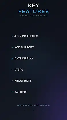 Dusk Metropolis Watch Face screenshot 3