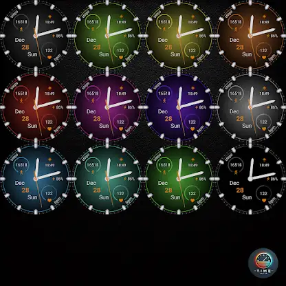 Elemental Clock Watch Face screenshot 3