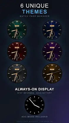 Emerald Regent Watch Face screenshot 2