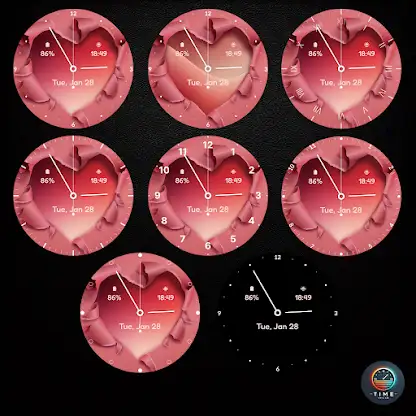 Endless Love Face Watch Face screenshot 3