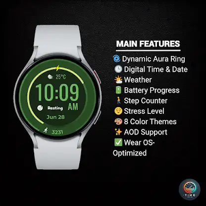 Fleeting Aura Watch Face screenshot 2