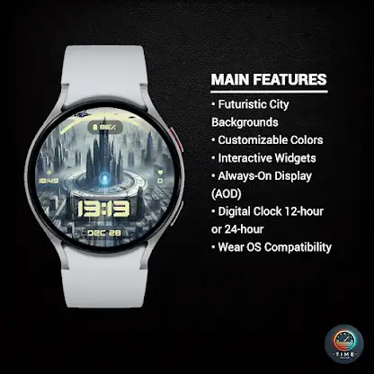 Galactic Horizon Watch Face screenshot 2