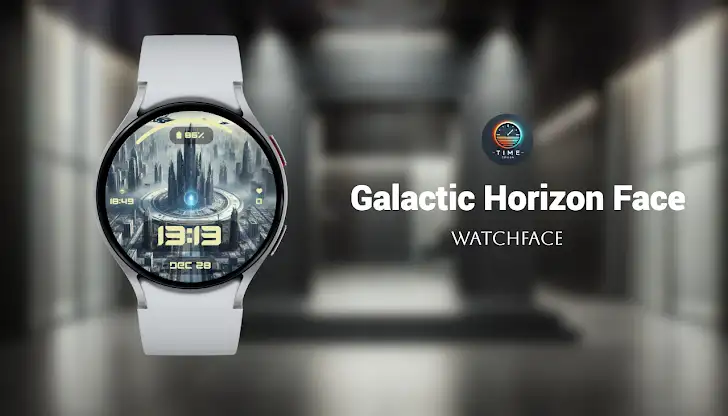 Galactic Horizon Watch Face screenshot 1