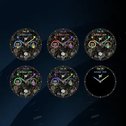 Gears Watch Watch Face screenshot 3