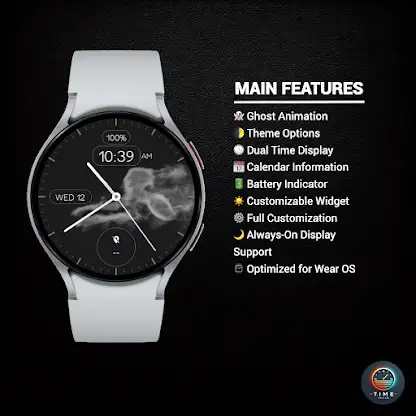 Ghost Time Watch Face screenshot 2
