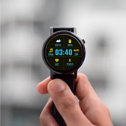 Grid Precision Watch Face screenshot 4