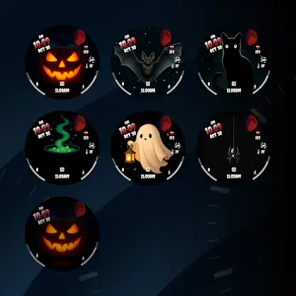 Halloween Night Watch Face screenshot 3