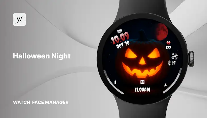 Halloween Night Watch Face screenshot 1