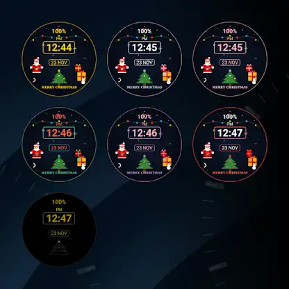 Holiday Pulse Watch Face screenshot 3