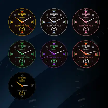 Holiday Spirit Watch Face screenshot 3