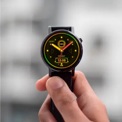 Holographic Future Watch Face screenshot 4