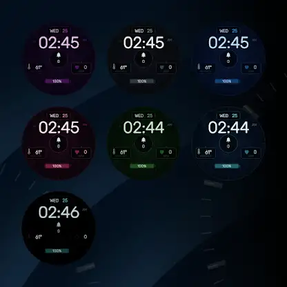 Ice Crystal - watch face screenshot 3