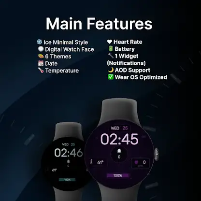 Ice Crystal - watch face screenshot 2