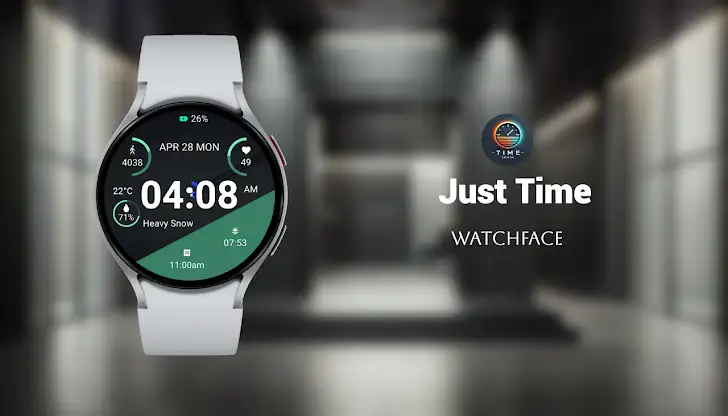 Just Time Watch Face screenshot 1