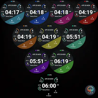 Just Time Watch Face screenshot 3