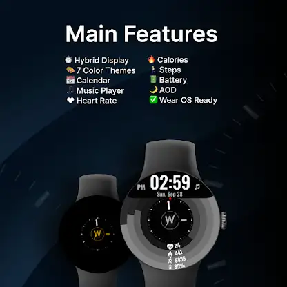 Life Circles Watch Face screenshot 2