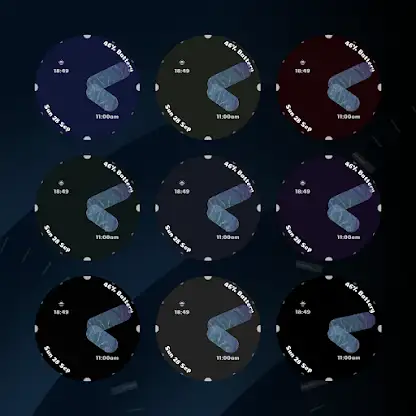 Liquid Hands Watch Face screenshot 3