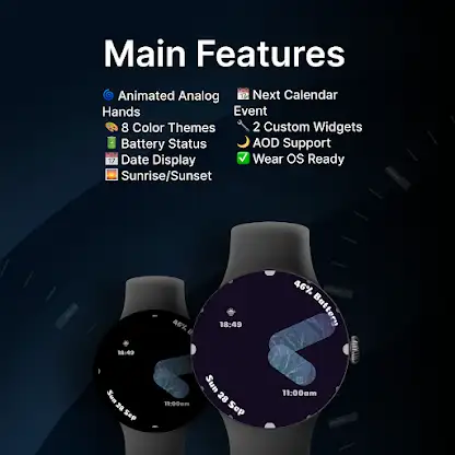Liquid Hands Watch Face screenshot 2