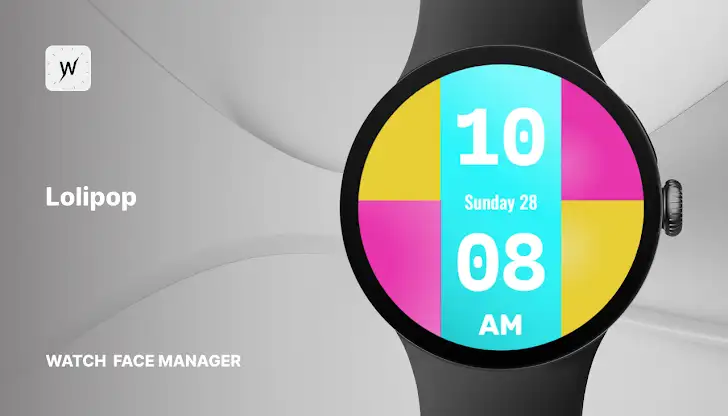 Lolipop Watch Face screenshot 1