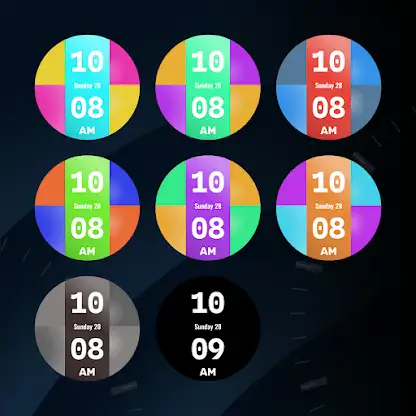 Lolipop Watch Face screenshot 3