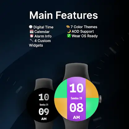Lolipop Watch Face screenshot 2