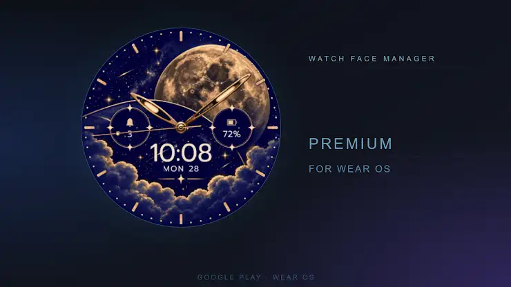 Lunar Reverie Watch Face screenshot 1