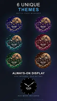 Lunar Reverie Watch Face screenshot 2