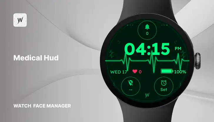 Medical Hud - watch face screenshot 1