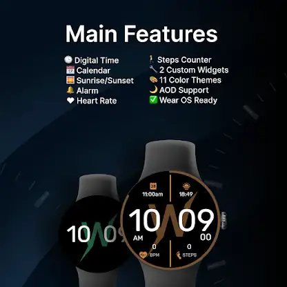 Mono Color Watch Face screenshot 2