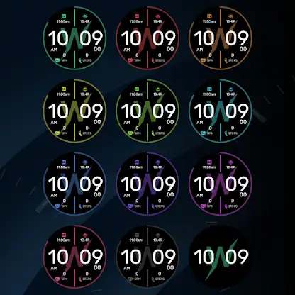 Mono Color Watch Face screenshot 3