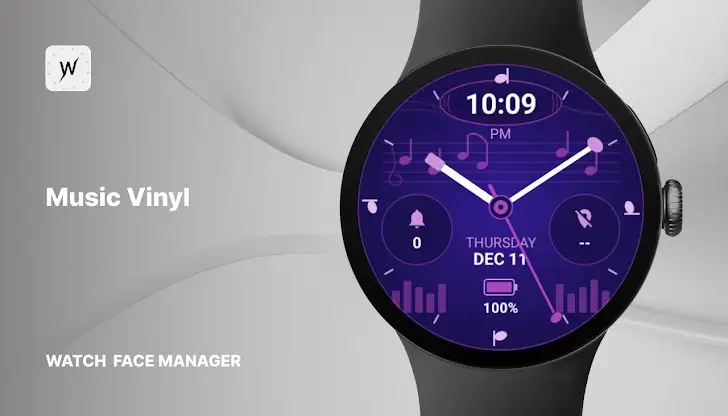 Music Vinyl Watch Face screenshot 1