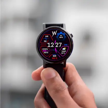 Neon Torque Watch Face screenshot 4