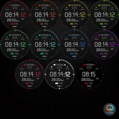 Peak Activity Watch Face screenshot 3
