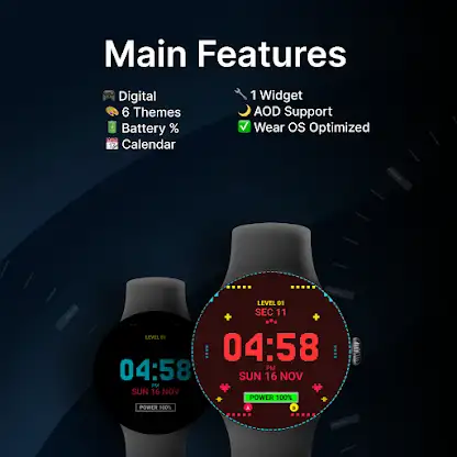 Pixel Art Watch Face screenshot 2