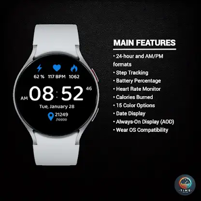 Power Tracker Watch Face screenshot 2